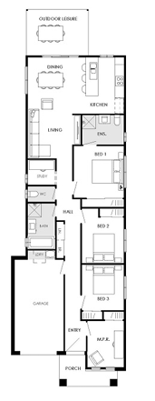 Floor plan LOT 2034 Mellum Way White Rock