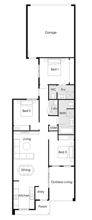 Floor plan LOT 2236 Mellum Way White Rock