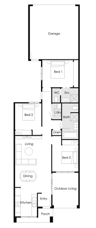 Floor plan LOT 2237 Mellum Way White Rock